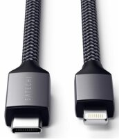 Satechi Type-C auf Lightning Cable 1.8m - Space Gray (Grau)