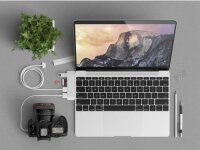 Satechi Type-C USB Hub für Macbook - Silber