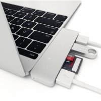Satechi Type-C USB Hub für Macbook - Silber