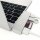 Satechi Type-C USB Hub für Macbook - Silber