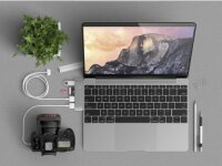 Satechi Type-C USB Hub für MacBook - Space Gray (Grau)