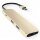 Satechi Type-C USB Passthrough HDMI Hub für Macbook 12 - Gold