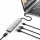 Satechi Type-C USB Passthrough HDMI Hub für MacBook 12 - Space gray (Grau)