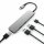Satechi Type-C USB Passthrough HDMI Hub für MacBook 12 - Space gray (Grau)