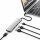 Satechi Type-C USB Passthrough HDMI Hub für MacBook 12 - Space gray (Grau)