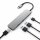 Satechi Type-C USB Passthrough HDMI Hub für MacBook 12 - Space gray (Grau)
