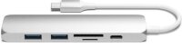 Satechi Type-C USB Passthrough HDMI Hub V2 - Silber