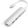 Satechi Type-C USB Passthrough HDMI Hub V2 - Silber