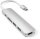 Satechi Type-C USB Passthrough HDMI Hub V2 - Silber