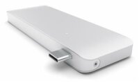 Satechi Type-C USB Passthrough Hub - Silber