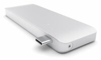 Satechi Type-C USB Passthrough Hub - Silber