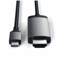 Satechi Type-C zu 4K HDMI Kabel - Space Gray (Grau)