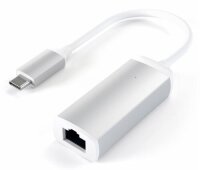 Satechi Type-C zu Ethernet Adapter - Silber