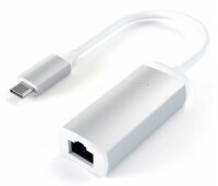 Satechi Type-C zu Ethernet Adapter - Silber
