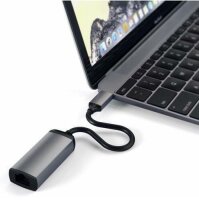 Satechi Type-C zu Ethernet Adapter - Space Gray (Grau)
