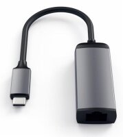 Satechi Type-C zu Ethernet Adapter - Space Gray (Grau)