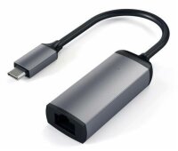 Satechi Type-C zu Ethernet Adapter - Space Gray (Grau)
