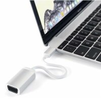 Satechi Type-C zu VGA Adapter - Silber
