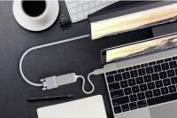 Satechi Type-C zu VGA Adapter - Silber