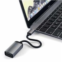 Satechi Type-C zu VGA Adapter - Space Gray (Grau)