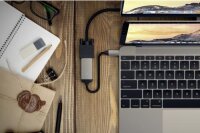 Satechi Type-C zu VGA Adapter - Space Gray (Grau)