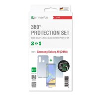 4smarts 360 Protection Set Limited Cover für Samsung Galaxy A9 (2018) - Transparent