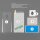 4smarts 360 Protection Set Limited Cover für Samsung Galaxy A9 (2018) - Transparent