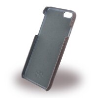 Cerruti 1881 Signature Trim Leder Hard Cover für Apple iPhone 6/6s - Braun