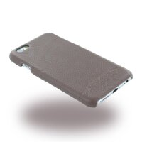 Cerruti 1881 Signature Trim Leder Hard Cover für Apple iPhone 6/6s - Braun