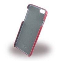 Cerruti 1881 Smooth Split Hard Cover für Apple iPhone 6/6s - Rot