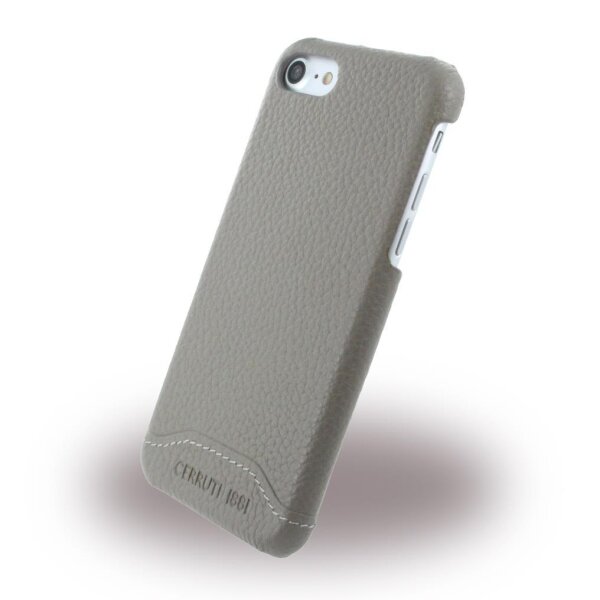 Cerruti 1881 Leder Hard Cover für Apple iPhone 7/8 - Taupe