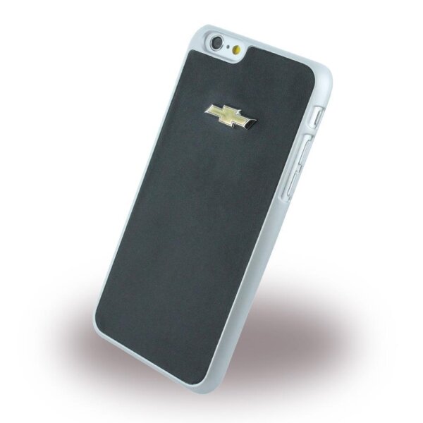 Chevrolet Emblem Mirror Effect Hard Cover Hülle für Apple iPhone 6 Plus / 6s Plus - Schwarz