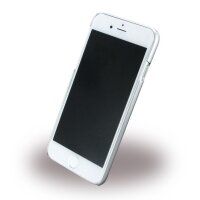 Corvette Silver Brushed Aluminium Hard Cover für Apple iPhone 6/6s - Blau