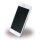 Corvette Silver Brushed Aluminium Hard Cover für Apple iPhone 6/6s - Weiss