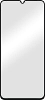Displex Real Glass 3D Max 0,33mm + Rahmen für Samsung Galaxy A70  - Panzerglas Schutzfolie - Schwarz