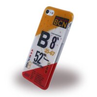Benjamins BJ7AIRBCN - Silikon Cover Hülle für Apple iPhone 7/8 - Airport BCN Barcelona-El Prat