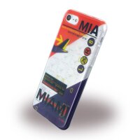 Benjamins BJ7AIRMIA AirPort MIA Miami - Silikon Cover Schutzhülle für Apple iPhone 7/8