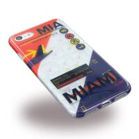 Benjamins BJ7AIRMIA AirPort MIA Miami - Silikon Cover Schutzhülle für Apple iPhone 7/8