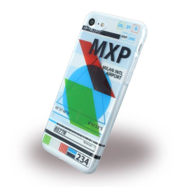 Benjamins BJ7AIRMXP AirPort MXP (Milan) - Silikon Cover Schutzhülle für Apple iPhone 7/8 - Milan