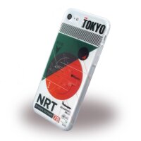 Benjamins BJ7AIRNRT AirPort NRT Tokyo - Silikon Cover Schutzhülle für Apple iPhone 7/8