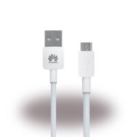Huawei - Ladekabel / Datenkabel - Micro-USB 1m - Weiss
