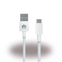 Huawei - Ladekabel / Datenkabel - Micro-USB 1m - Weiss