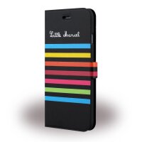 Little Marcel Folio 122 - Book Tasche Hülle Case für Apple iPhone 6/6s - Schwarz