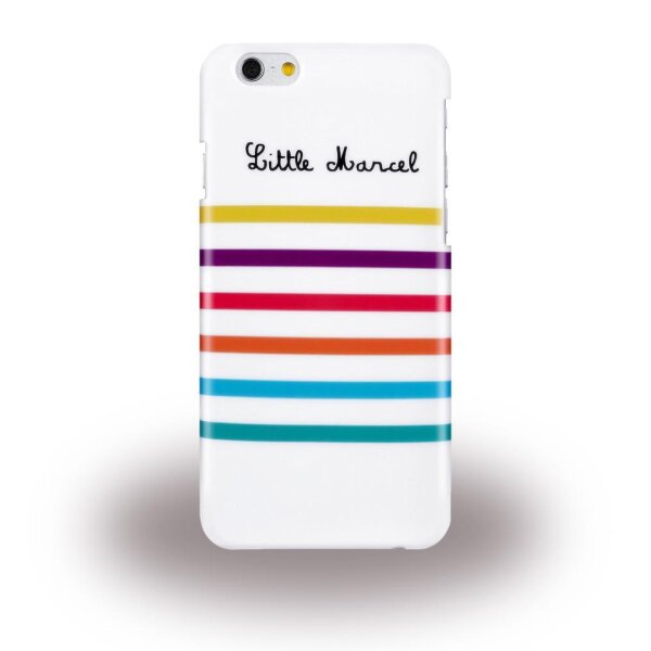 Little Marcel Multico Hard Cover für Apple iPhone 6/6s - Weiss