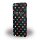 Little Marcel Noir Pois Hard Cover für Apple iPhone 6/6s - Schwarz