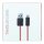 Monster Beats by Dr Dre Ladekabel Micro USB 90cm - Rot