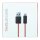 Monster Beats by Dr Dre Ladekabel Micro USB 90cm - Rot