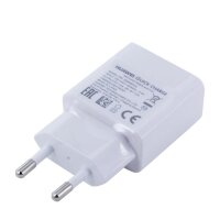 Huawei AP32 - Schnell Ladegerät + Datenkabel USB Typ-C - Weiss