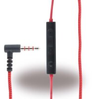 LG Electronics HSS-F630 / LE630 QuadBeat 3 - In-Ear Stereo Headset - 3.5mm Anschluss - Rot/ Schwarz