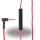 LG Electronics HSS-F630 / LE630 QuadBeat 3 - In-Ear Stereo Headset - 3.5mm Anschluss - Rot/ Schwarz